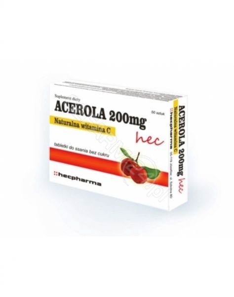 Hecpharma Acerola 200mg 50 szt.