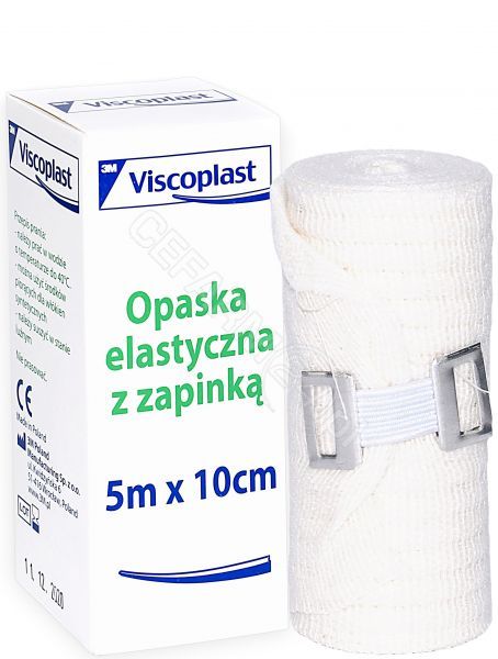 Фото - Інше для медицини 3M Viscoplast opaska elastyczna z zapinką 5 m x 10 cm 
