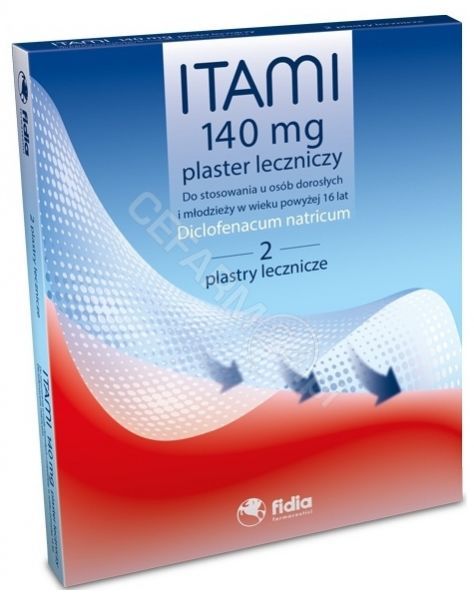 FIDIA Itami 140 mg plaster leczniczy x 2 szt