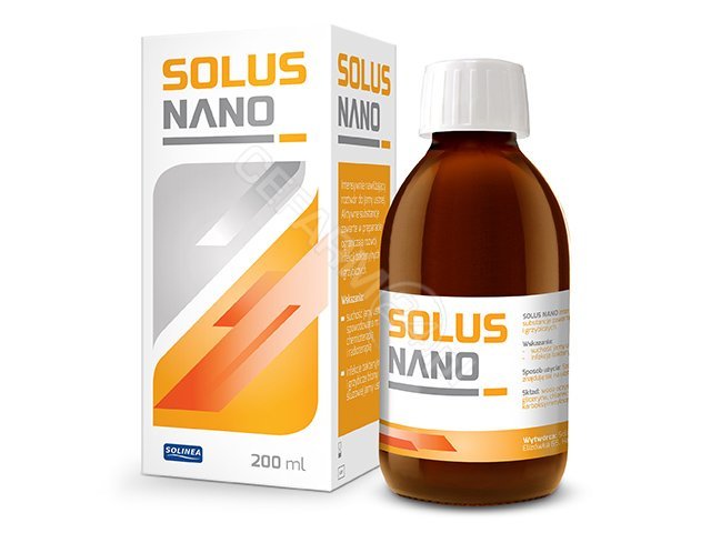 SOLINEA SP.Z O.O.,SP.KOM. SOLINEA SP.Z O.O.,SP.KOM SOLUS NANO Roztwór nawilżający do jamy ustnej 200 ml 9068804