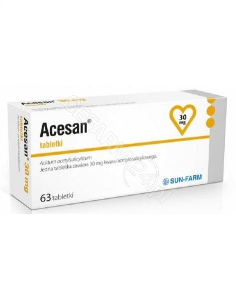 Sun-Farm Acesan 30mg 63 szt.