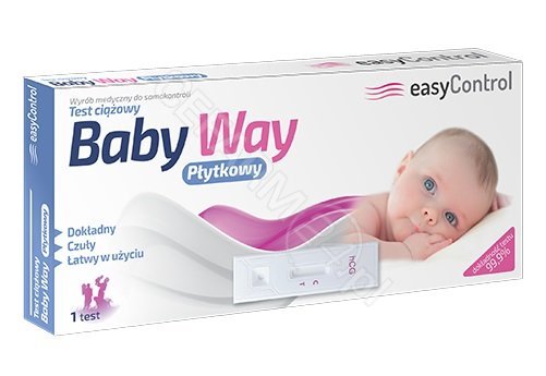 Hydrex Rodzina Zdrowia test ciążowy Baby Way płytkowy