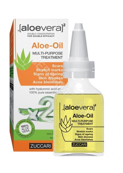ZUCCARI Olejek Aloe Vera 2 oil - 50 ml Usuwa niedoskonałości
