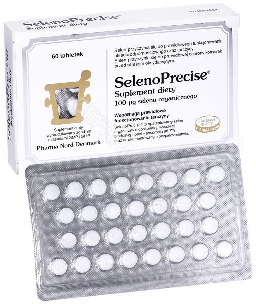 Pharma NORD SelenoPrecise 0,1 mg x 60 tabl | DARMOWA DOSTAWA OD 149 PLN!