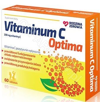 SILESIAN PHARMA SP ZOO Rodzina Zdrowia Vitaminum C optima x 60 tabl