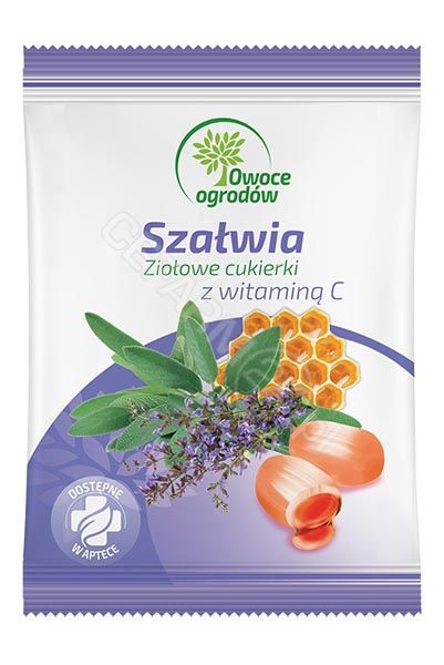 Owoce ogrodów zioł.cuk.szałwia z wit.c