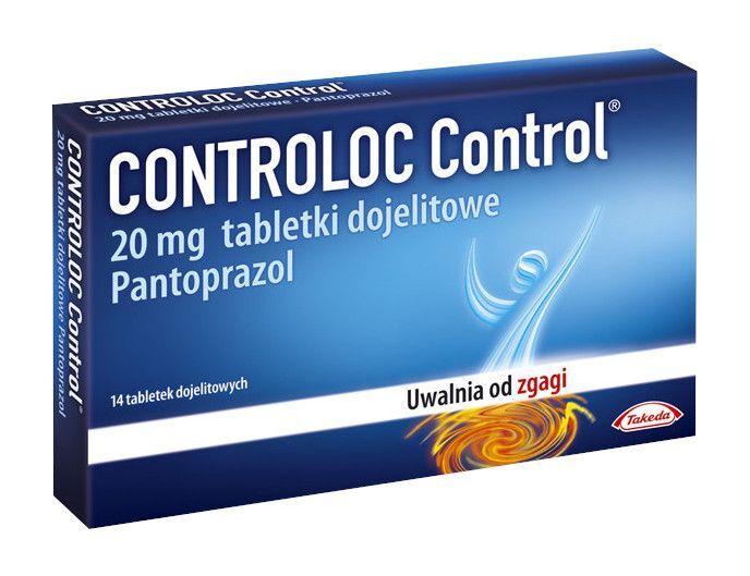 Nycomed Controloc Control 20mg 14 szt.