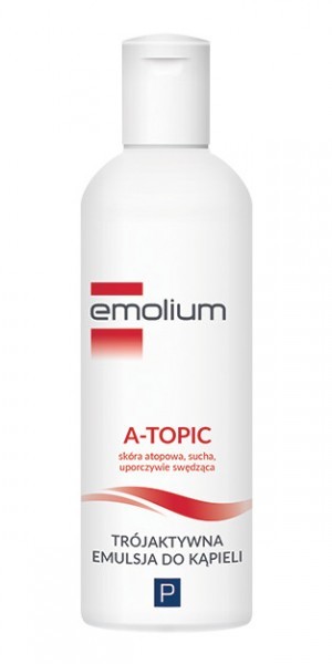 Zdjęcia - Kremy i toniki Emolium A-Topic Trójaktywna Emulsja do kąpieli, 200 ml