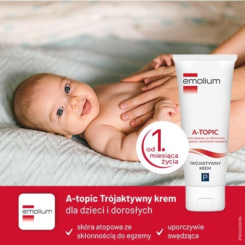 Zdjęcia - Kremy i toniki Nepentes Emolium A-Topic Trójaktywny krem, 50 ml 