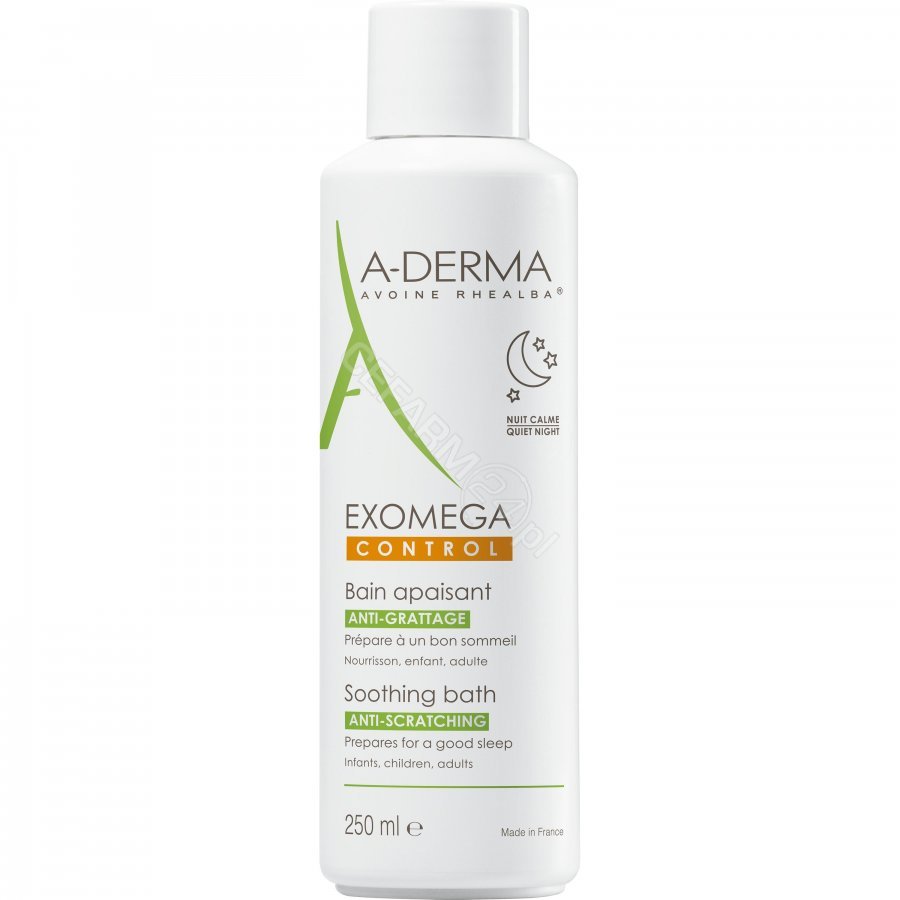 PIERRE FABRE A-derma Exomega Control kojąca kąpiel 250 ml