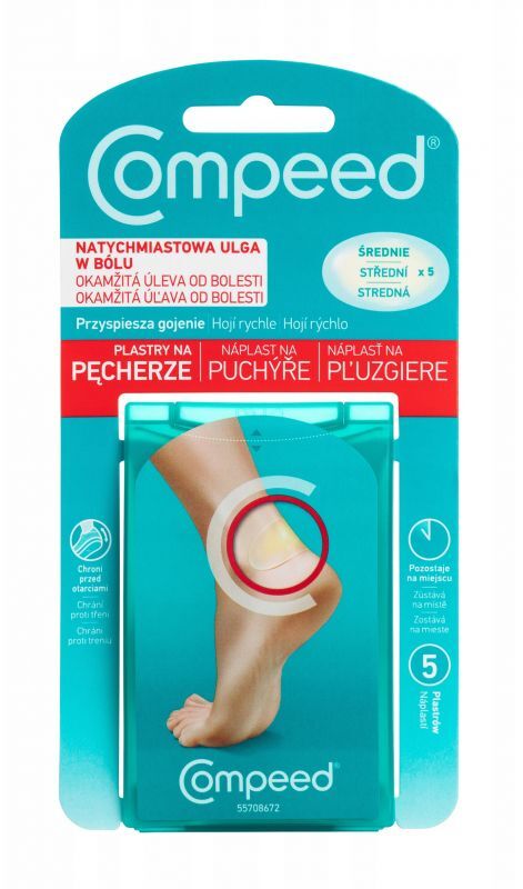 Johnson&Johnson Compeed na pęcherze średnie 5 szt.