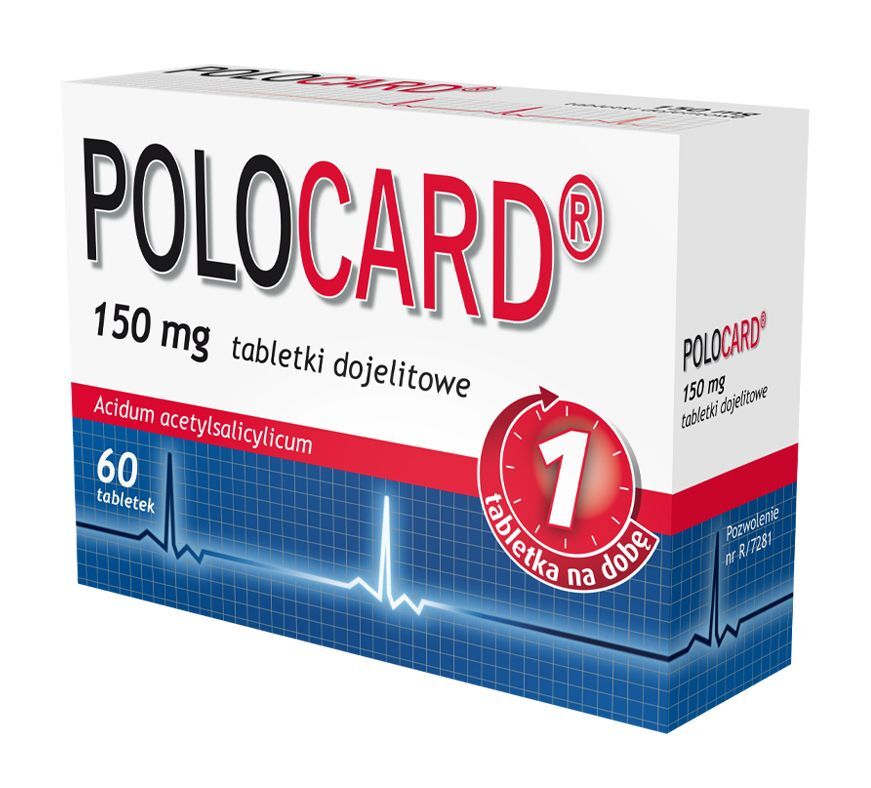 Polpharma Polocard 150mg 60 szt.