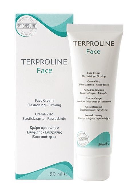 General Topics POLONIA SYNCHROLINE TERPROLINE FACE Krem poprawiający eleastyczność i rozciągliwość skóry 50 ml