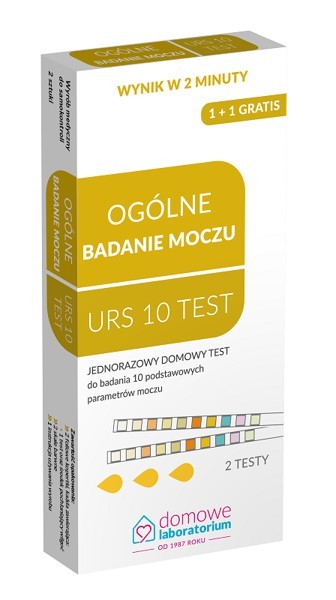 TEST do badania moczu ogólnego URS 10 2szt.