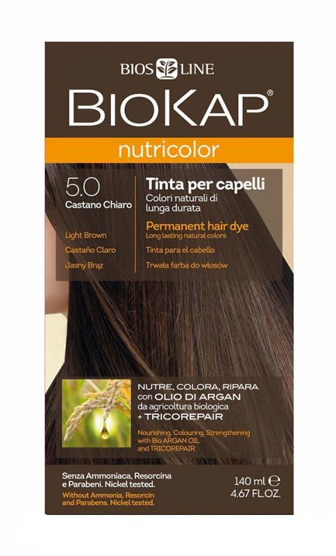 Biokap Nutricolor 5.0 Jasny brąz