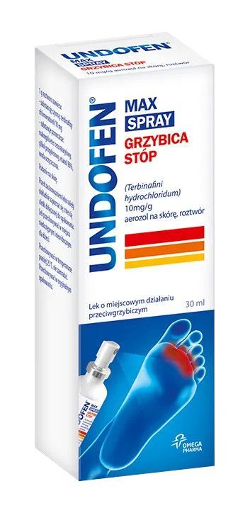 Omega Pharma POLAND SP Z OO UNDOFEN MAX Spray 30 ml 3057221