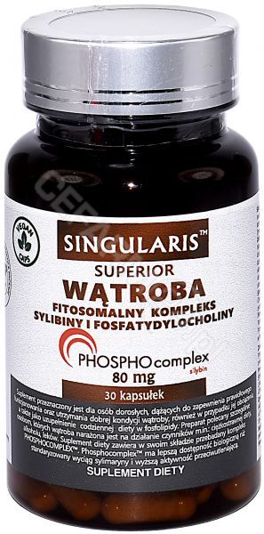 SINGULARIS Singularis Wątroba x 30 kaps