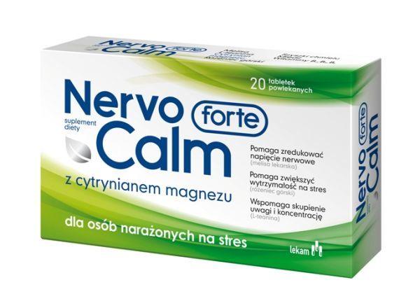 Lek AM Nervocalm Forte 20 tabl powl