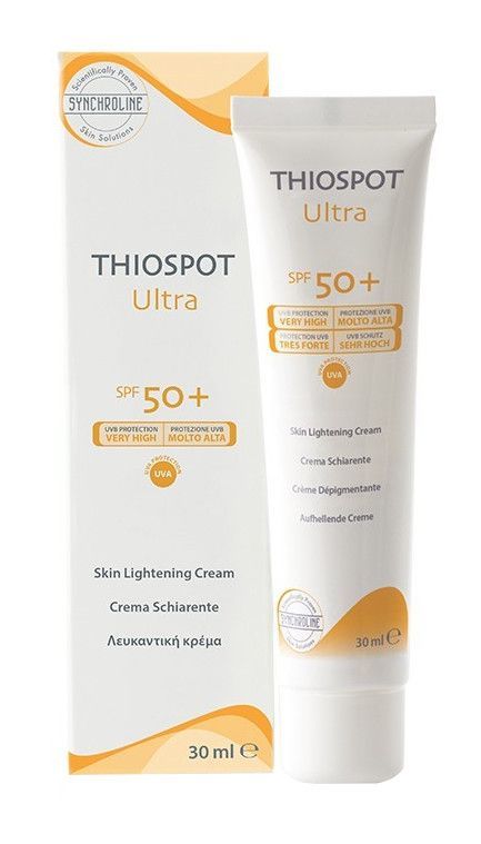 General Topics Synchroline thiospot ultra emulsja do skóry z przebarwieniami z filtrem spf-50+ 30 ml