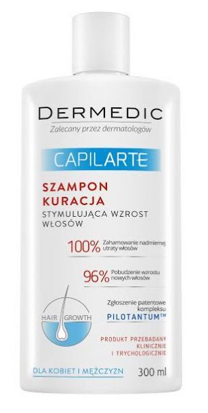 Dermedic  Capilarte Szampon kuracja stymulująca wzrost włosów 300ml