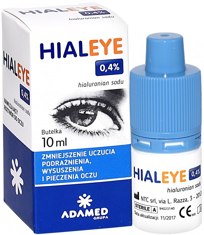 ADAMED HIALEYE 0,4% krople do oczu, 10 ml