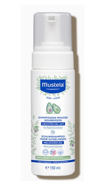 Mustela LABORATOIRES EXPANSCIENCE Bebe szampon w piance na ciemieniuchę 150 ml 7029924