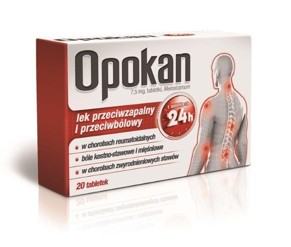 Aflofarm Opokan 7,5 mg x 20 tabl