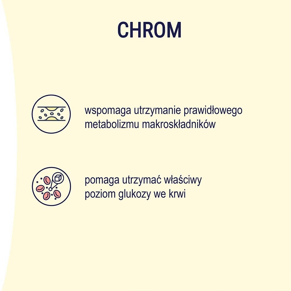 Naturell Chrom organiczny 50 szt.