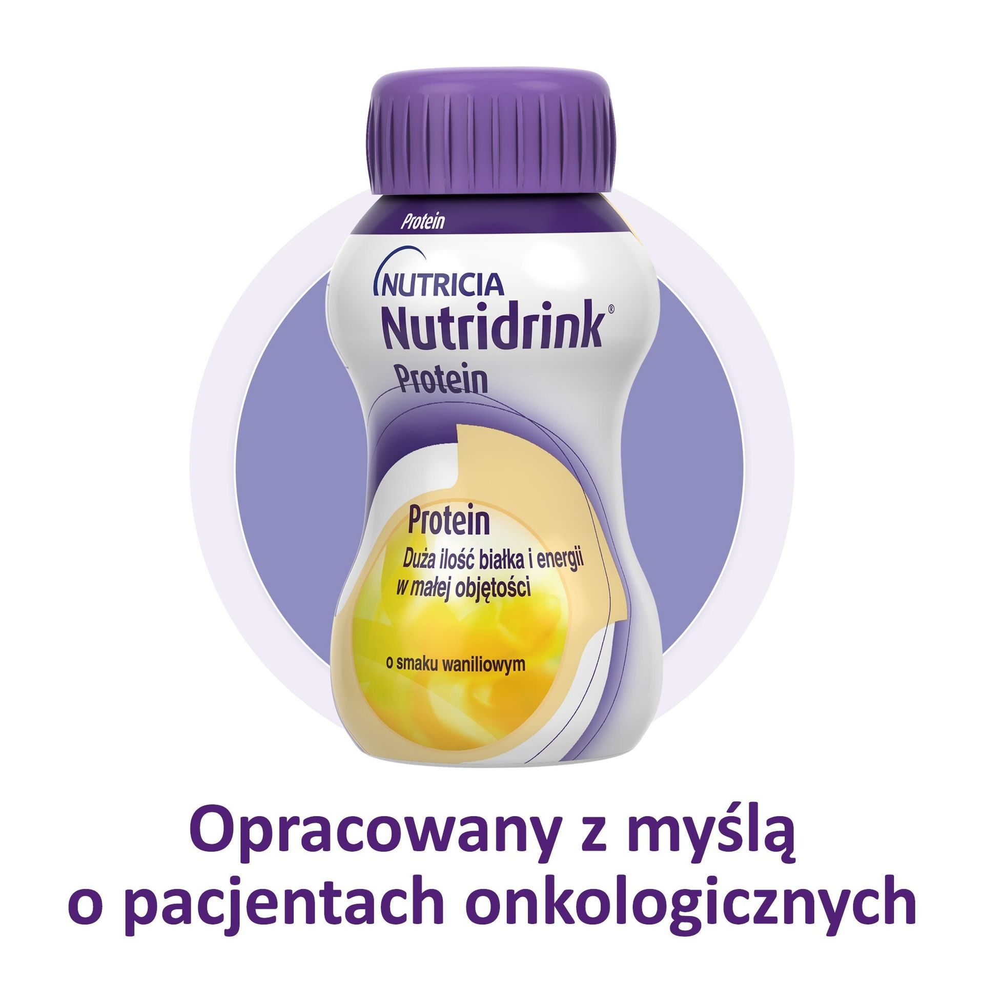 NUTRICIA POLSKA SP. Z O.O. Nutridrink Protein o smaku waniliowym 4x125ml (3001281)