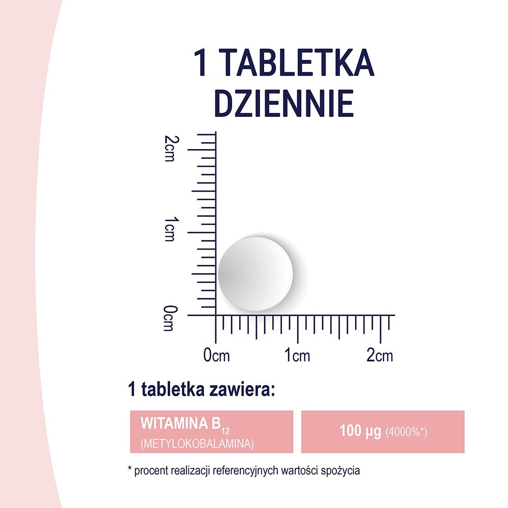 Naturell USP ZDROWIE Witamina B12 forte x 60 tabl do ssania INSTANT