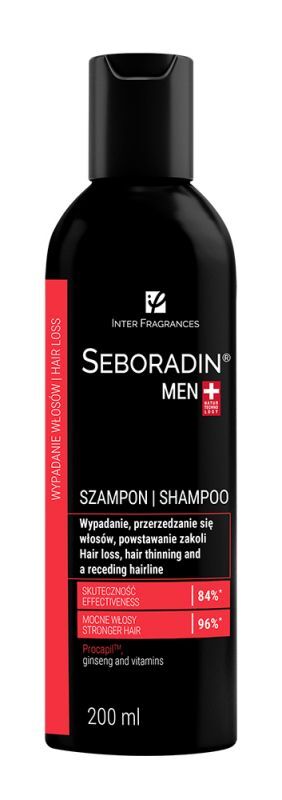 Inter Fragrances INTRA SP. Z O.O. Men Szampon do włosów wypadających 200ml