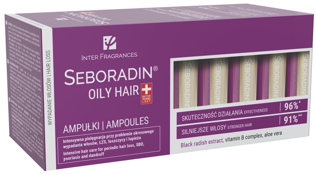 Zdjęcia - Szampon Inter Seboradin Oily Hair włosy przetłuszczające się i skłonne do wypadania, 14 