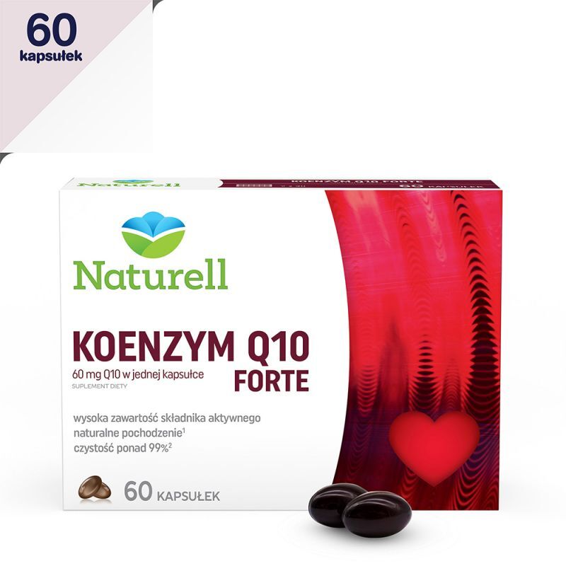 Naturell AB Koenzym Q10 Forte 60 kapsułek 3433061