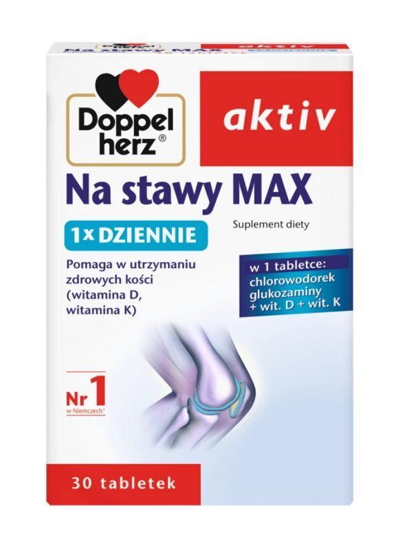 QUEISSER Doppel herz aktiv na stawy MAX x 30 tabl