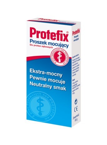 Queisser Pharma GMBH & CO Protefix proszek mocujący do protez zębowych 50 g 7010681