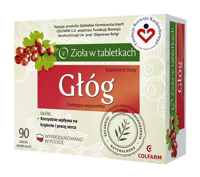 Colfarm Głóg 90 tabletek 8177003