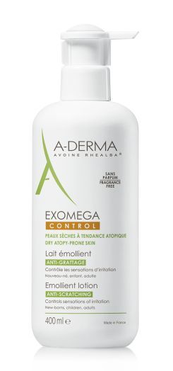 Zdjęcia - Kremy i toniki Pierre Fabre Aderma Exomega Control Mleczko emolient przeciw drapaniu, 400 ml 