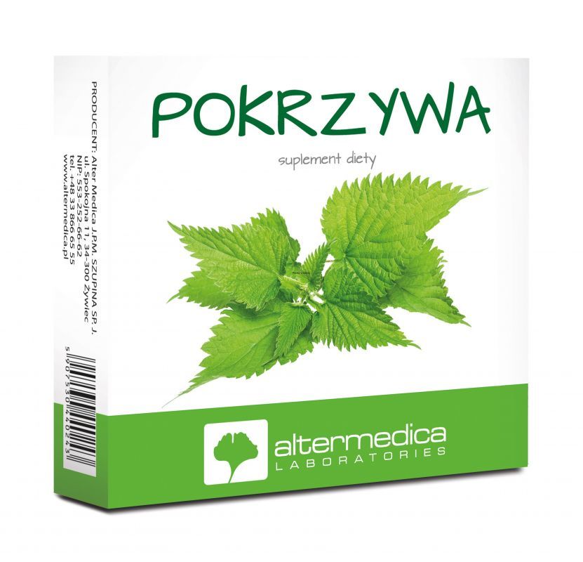 ALTER MEDICA JAN SZUPINA Pokrzywa 60 tabletek Alter Medica