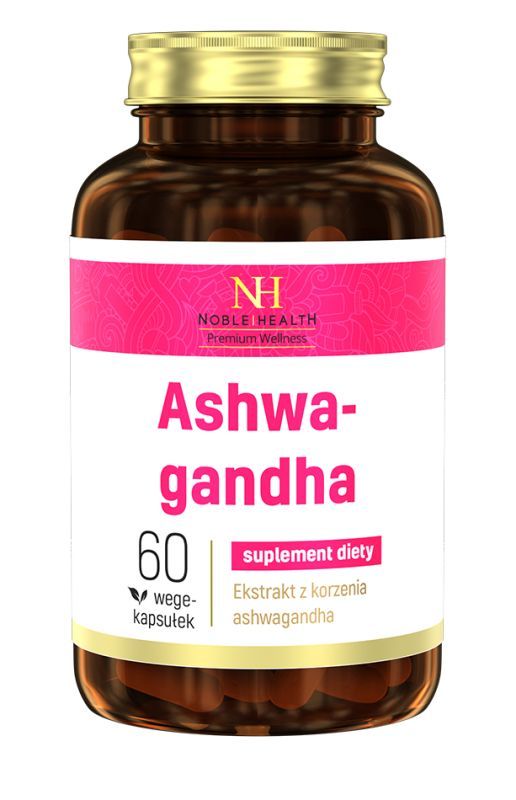 Noble Health Sp. z o.o. Noble Health Sp z o.o NOBLE HEALTH Ashwagandha 60 kapsułek