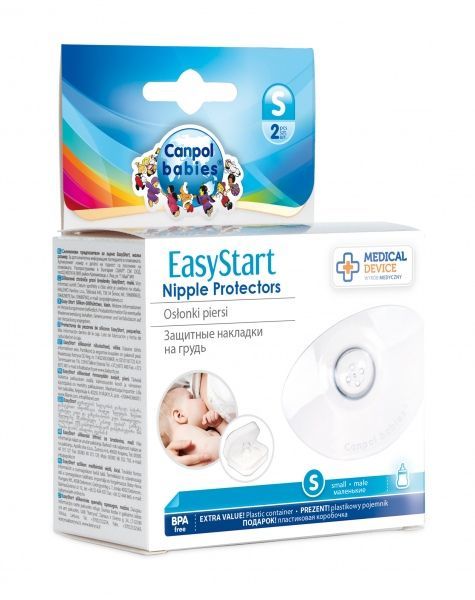 Canpol babies OSŁONKI NA PIERSI EASYSTART MAŁE 18/602