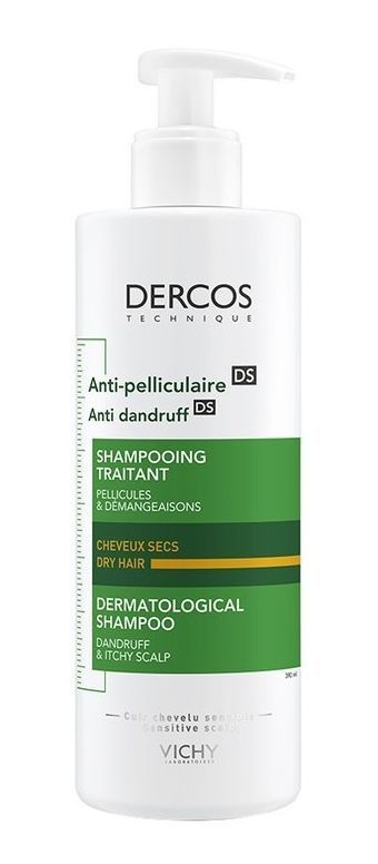 Vichy Dercos Anti-Dandruff szampon przeciwłupieżowy do włosów suchych 390 ml