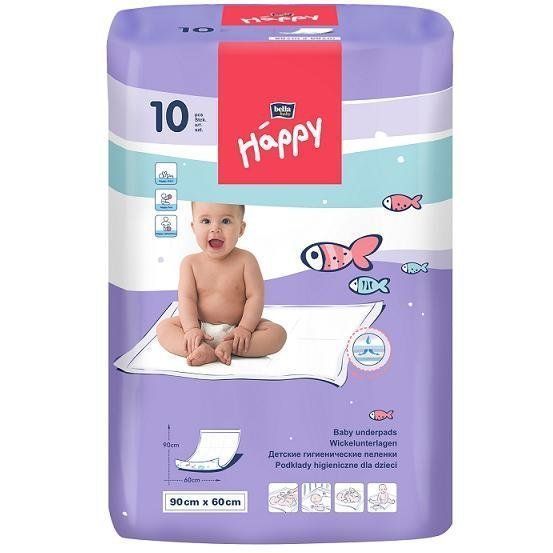 Bella Baby Happy podkład higieniczny 60X90 cm 10 szt.