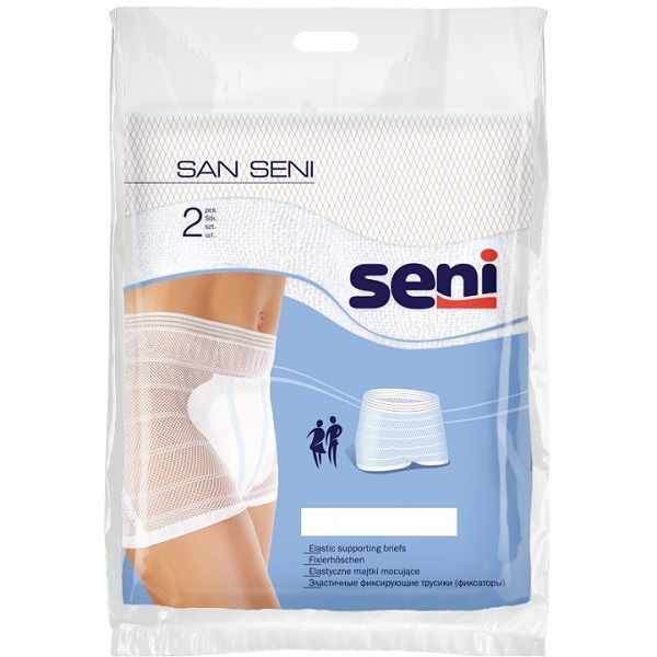 TZMO SA Majtki siatkowe San Seni Large L) 2 sztuki