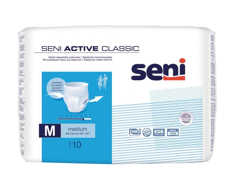 Seni Majt.chł.seni active classic m x 10 szt