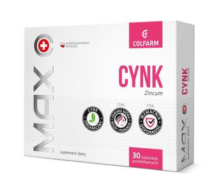 Colfarm Cynk 10mg 30 szt.