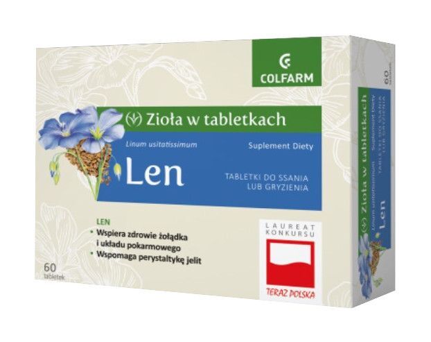 Colfarm Len 60 tabletek 8216012