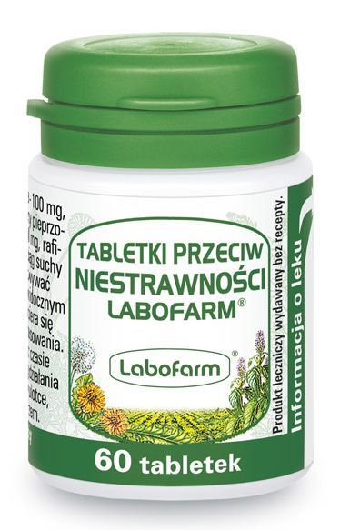Labofarm Tabletki przeciw niestrawności 60 szt.