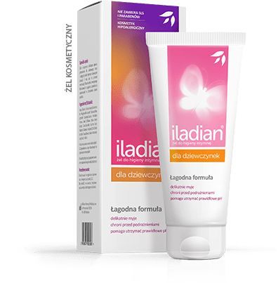 Aflofarm Iladian żel do higieny intymnej dla dziewczynek 150 ml