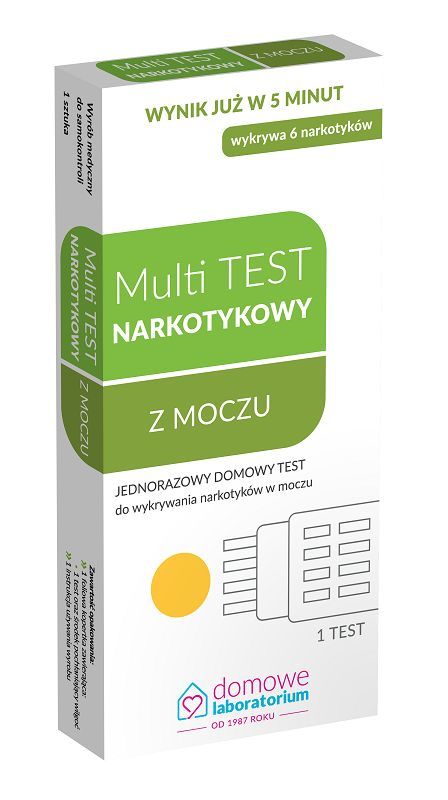 Hydrex PRZED.TECH.HANDL. Multi Test do wykrywania narkotyków w moczu