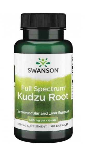 SWANSON Kudzu Root 500 mg 60 kapsułek